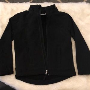 Handsome black casual coat for boy
